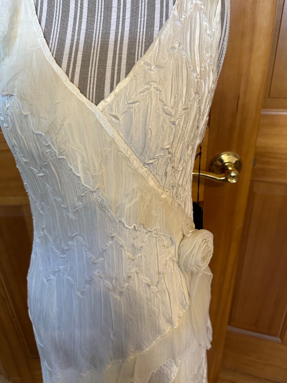 NWT Komarov Ivory Evening/Wedding Dress - Picture 3 of 7